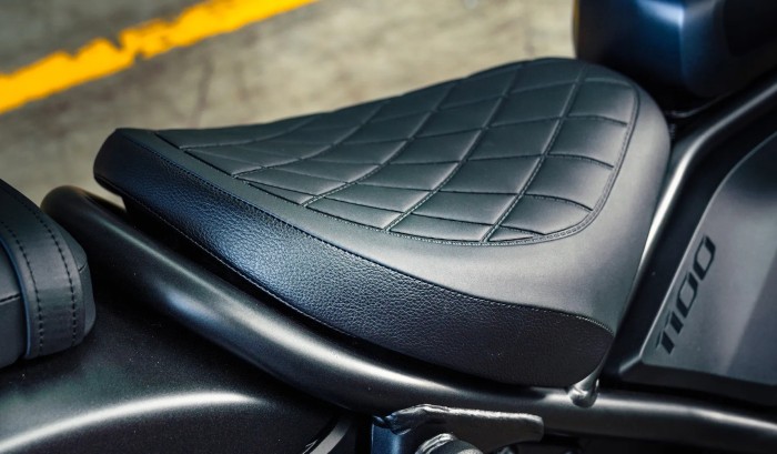 Diamond Stitched Seat