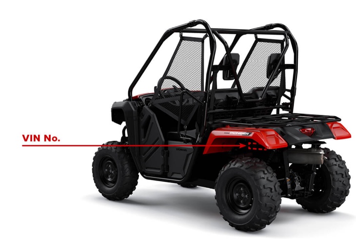 VIN Sxs Number Guide